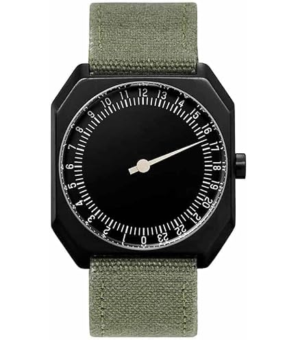 Amazon.com: slow Jo 14 - Swiss Made one-hand 24 hour watch